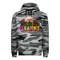 Slate Camo baseball granny Premium Hoodie - OliviaCreatesArt