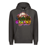Smoke baseball granny Premium Hoodie - OliviaCreatesArt