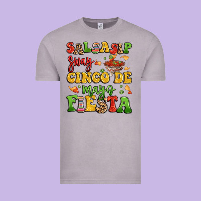 Salsasip Sway Cinco De Mayo Fiesta Vintage Tee Designed By Lillyallendesigns