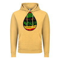 Vintage Mustard teardrop african pattern Vintage Hoodie - BundleAndBundleShop