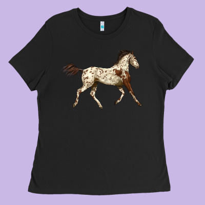 Appaloosa Horse Ladies Tee Designed By Lillyallendesigns