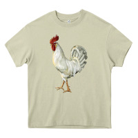 Mossy Leghorn Rooster Heavy Core Tee - LillyAllenDesigns