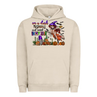 Pigment French Oak on a dark highway cool wind in my hair Urban Hoodie - SublimationCraftShop