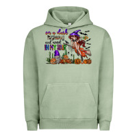 Pigment Oil Green on a dark highway cool wind in my hair Urban Hoodie - SublimationCraftShop