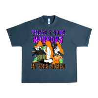 Midnight Navy there's some horrors in this house Urban Heavy Tee - LillyAllenDesigns