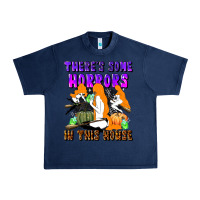 Navy there's some horrors in this house Urban Heavy Tee - LillyAllenDesigns