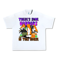 White there's some horrors in this house Urban Heavy Tee - LillyAllenDesigns
