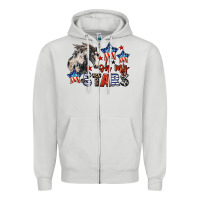Oh My Stars Horse 4th Of July Zipper Hoodie | Teevron