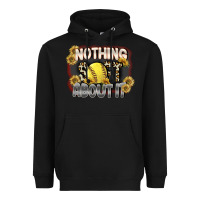 Black Nothing Soft About It Heavyweight Hoodie - FaDigitalArtStudio