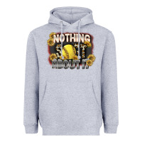 Heather Grey Nothing Soft About It Heavyweight Hoodie - FaDigitalArtStudio