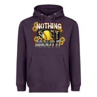Plum Nothing Soft About It Heavyweight Hoodie - FaDigitalArtStudio