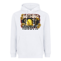 White Nothing Soft About It Heavyweight Hoodie - FaDigitalArtStudio