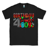 Black birthday boy 4 Classic Tee - BundleAndBundleShop