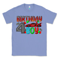 Colony Blue birthday boy 4 Classic Tee - BundleAndBundleShop