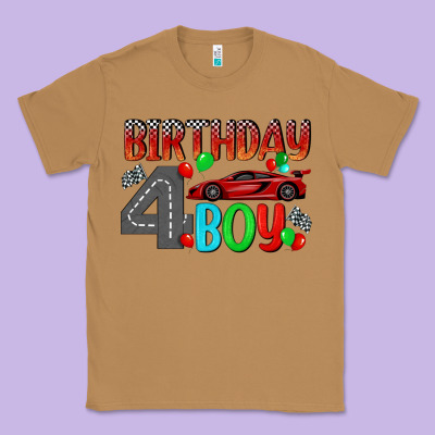 Birthday Boy 4 Classic Tee Designed By Bundleandbundleshop