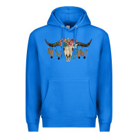 True Royal Texas Longhorn Bull Skull Premium Hoodie - JahusDesignShop