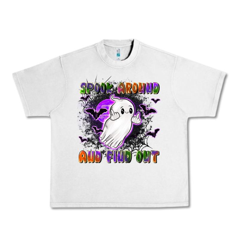 Spook Around And Find Out Urban Heavy Tee by LillyAllenDesigns | Teevron