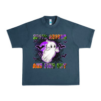 Midnight Navy spook around and find out Urban Heavy Tee - LillyAllenDesigns