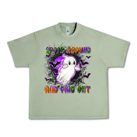 Oil Green spook around and find out Urban Heavy Tee - LillyAllenDesigns