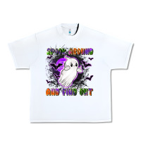 White spook around and find out Urban Heavy Tee - LillyAllenDesigns