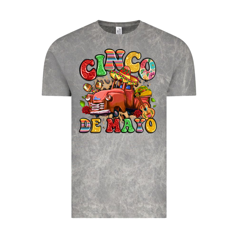 Cinco De Mayo Truck Vintage Tee by LillyAllenDesigns | Teevron