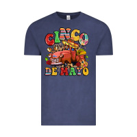 Vintage Denim cinco de mayo truck Vintage Tee - LillyAllenDesigns