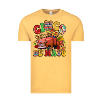 Vintage Mustard cinco de mayo truck Vintage Tee - LillyAllenDesigns