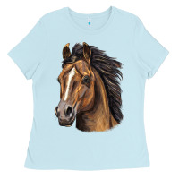 Quarter Horse Portrait Ladies Tee | Teevron
