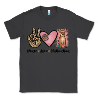 Smoke peace love chihuahua Classic Tee - JahusDesignShop