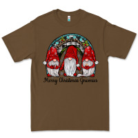 Cacao merry Christmas Gnomes Rainbow Premium Tee - JahusDesignShop