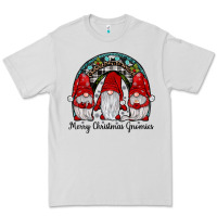 Dove Grey merry Christmas Gnomes Rainbow Premium Tee - JahusDesignShop