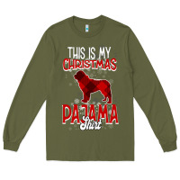 Army Green This Is My Christmas Pajama Shirt Long Sleeve Tee - Bettercallsaul
