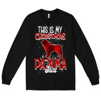 Black This Is My Christmas Pajama Shirt Long Sleeve Tee - Bettercallsaul