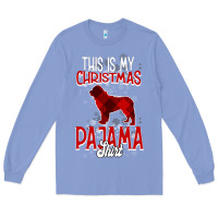 Colony Blue This Is My Christmas Pajama Shirt Long Sleeve Tee - Bettercallsaul
