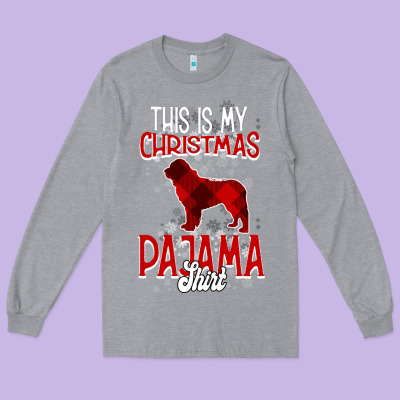 This Is My Christmas Pajama Shirt Long Sleeve Tee Designed By Bettercallsaul