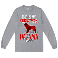 Heather Grey This Is My Christmas Pajama Shirt Long Sleeve Tee - Bettercallsaul