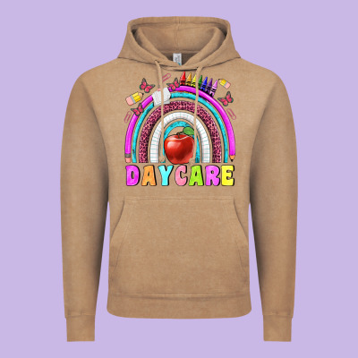 Daycare Vintage Hoodie Designed By Bundleandbundleshop
