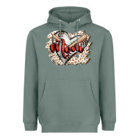 Sage baseball mom Heavyweight Hoodie - FaDigitalArtStudio