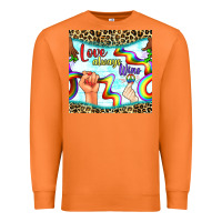 Carrot Pride lgbtq love always wins peace gender symbol Premium Sweatshirt - BundleAndBundleShop