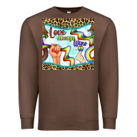 Chestnut Pride lgbtq love always wins peace gender symbol Premium Sweatshirt - BundleAndBundleShop