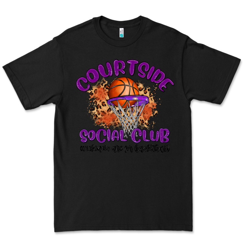 Courtside Social Club Premium Tee by MaliasSmallBusiness | Teevron