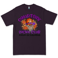 Plum courtside social club Premium Tee - MaliasSmallBusiness