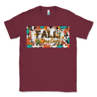 Burgundy fall in love license plate Classic Tee - BundleAndBundleShop