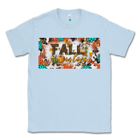 Dusty Blue fall in love license plate Classic Tee - BundleAndBundleShop