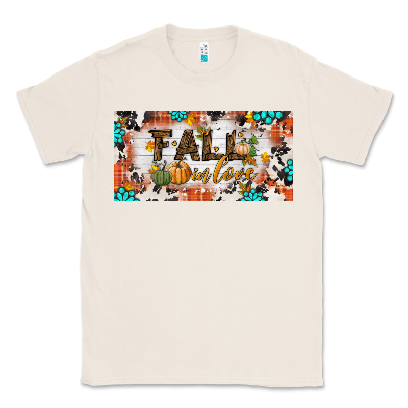 Fall In Love License Plate Classic Tee by BundleAndBundleShop | Teevron