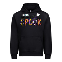 Black too cute to spook Urban Hoodie - CowhideDigitalArt
