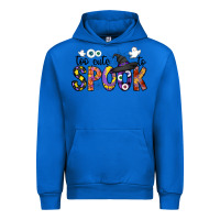 Cobalt too cute to spook Urban Hoodie - CowhideDigitalArt