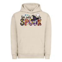 Pigment French Oak too cute to spook Urban Hoodie - CowhideDigitalArt