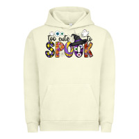 Pigment Pistachio too cute to spook Urban Hoodie - CowhideDigitalArt