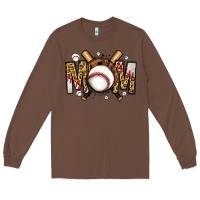 Chestnut baseball mom Long Sleeve Tee - Jasminsmagicworld